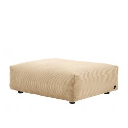 Module d\'assise taille M pour le canapé Vetsak, velours côtelé sable, 105 x 84 x H37 cm 