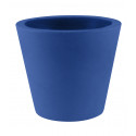 Pot Conique diamètre 80 x hauteur 80 cm, double paroi, Vondom bleu marine