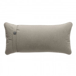 Coussin Pillow 60 x 30 cm outdoor, pour canapé Vetsak, tissu d'extérieur lin gris 'stone'