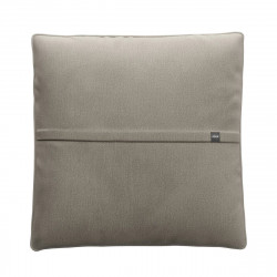 Coussin Jumbo pillow 100 x 100 cm outdoor, pour canapé Vetsak, tissu d'extérieur lin gris 'stone'