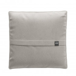 Coussin Big pillow 60 x 60 cm outdoor, pour canapé Vetsak, toile d'extérieur gris clair