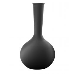 Vase Chemistube, Vondom gris anthracite, D 55 x H 100 cm