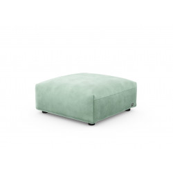 Module d\'assise taille S pour le canapé Vetsak, velours vert menthe 84 x 84 x H37