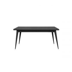 Table 55, Tolix graphite mat fine texture 130x70 cm