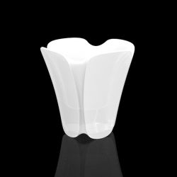 Pot design Pezzettina 65, lumineux Leds blancs, alimentation par câble, 65x65xH65 cm, Vondom