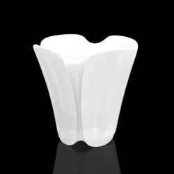 Pot design Pezzettina 85, lumineux Leds blancs, alimentation par câble, 85x85xH85 cm, Vondom
