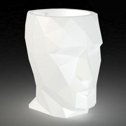 Pot Adan Lumineux LED Blancs alimentation par câble, Vondom, 70 x 96 x Hauteur 100 cm