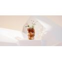 Pot Adan Nano Glossy Transparent, Ambre, 13 x 17 xH19 cm, Vondom