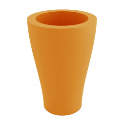 Petit pot Curvada naranja diamètre 45 x hauteur 68 cm, Vondom