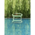 Banc Lounge Big Kroko vert citron, W 167 cm x D 63 cm x H 75 cm, Slide Design