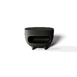 Comptoir bar multifonctionnel Splay noir, Slide Design, L130 x P70 x H98 cm