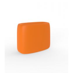 Jardinière haute design Organic orange Vondom L 75 x P 37 x H 57cm