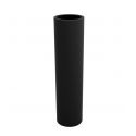 Pot de fleur long Torre gris anthracite Vondom 20 x 80