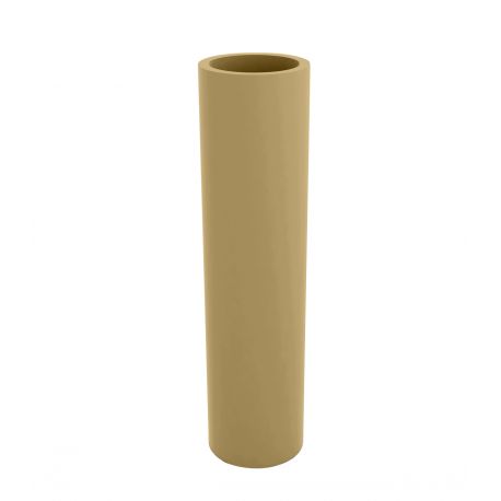 Pot de fleur long Torre beige Vondom 20 x 80