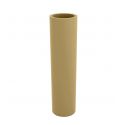 Pot de fleur long Torre beige Vondom 20 x 80