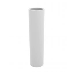 Pot de fleur long Torre blanc Vondom D 20 x H 80 cm