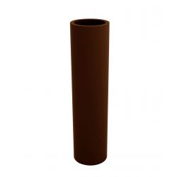 Pot de fleur Cylindrique Torre bronze basic Vondom D 25 x H 100 cm