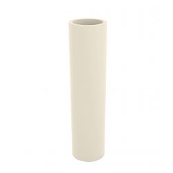 Pot de fleur Cylindrique Torre écru basic Vondom D 25 x H 100 cm