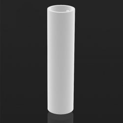 Pot cylindrique haut Torre lumineux Led blanc Vondom D 35 x H 100 cm