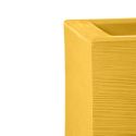 Pot de fleur rectangle Quadra, jaune safran, Slide Design, L x 90, D x 45, H x46