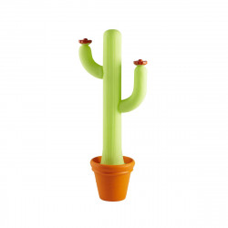 Lampe de sol mexicaine Cactus, pot orange, Slide Design, L x 54, D x 42, H x 130