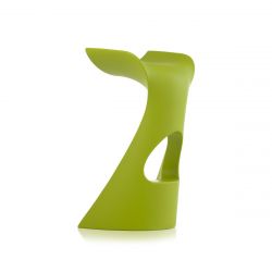 Tabouret de bar design Koncord, Slide Design citron vert, hauteur d\'assise 70 cm