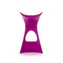 Tabouret de bar design Koncord, Slide Design rose fuchsia, hauteur d'assise 70 cm