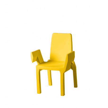 Chaise Doublix, Slide Design jaune