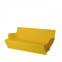 Canapé modulable Kami Yon, Slide design jaune safran