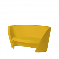 Canapé design Rap, Slide design jaune