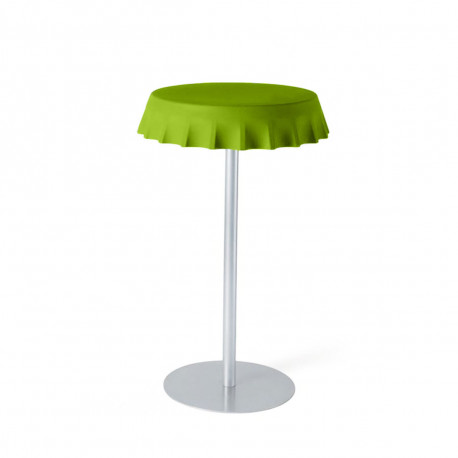 Table haute Fizzz, Slide Design vert