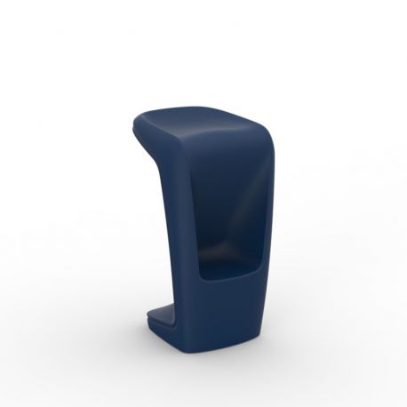 Tabouret de bar Ufo , Vondom bleu marine