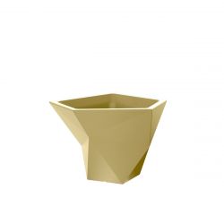 Pot géométrique Moyen Faz crème, Vondom, 97x93xH75 cm