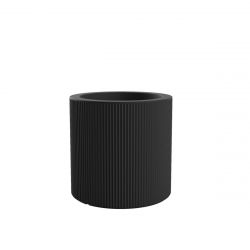 Pot Gatsby Cylindre 40xH40 cm, Vondom noir