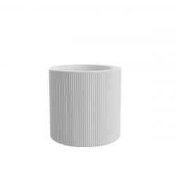 Pot Gatsby Cylindre 40xH40 cm, Vondom blanc