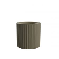 Pot Gatsby Cylindre 40xH40 cm, Vondom kaki