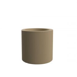 Pot Gatsby Cylindre 40xH40 cm, Vondom beige