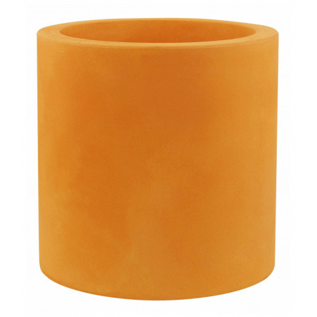 Pot Cylindre diamètre 50 x hauteur 50 cm, simple paroi, Vondom orange