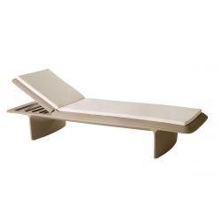 Coussin pour chaise longue Ponente, SlideDesign Blanc