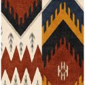 Tapis de couloir vinyle à motif ethnique Emaloa Podevache 66 x 198 cm