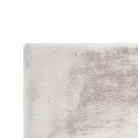 Tapis fausse fourrure blanc argenté Vidia Pôdevache 200 x 290 cm