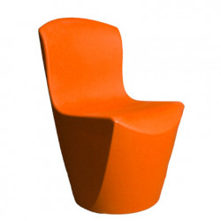 Chaise Zoe, Slide Design orange