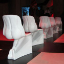 Chaise design Her, Casamania blanc mat
