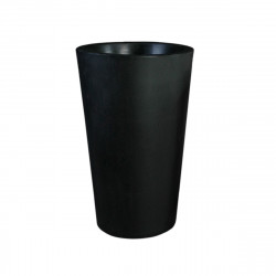 Grand X-pot noir, Slide Design noir Hauteur 120 cm