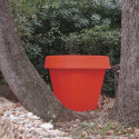 Pot géant Gio Tondo, Slide Design rouge H 92 cm