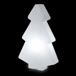 Sapin de Noël lumineux Lightree Indoor, Slide Design blanc Hauteur 100 cm