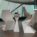 Chaise design Vertex, Vondom blanc
