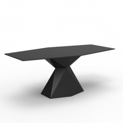 Table Vertex L180 cm, Vondom noire