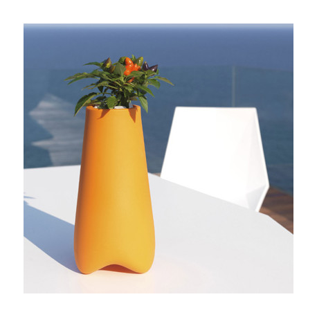 Pot de jardin Vlek diamètre 55 cm, Vondom orange Mat