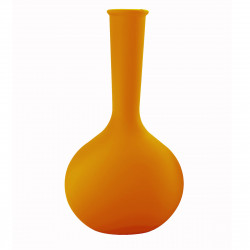 Vase Chemistube, Vondom orange, D 36 x H 65 cm